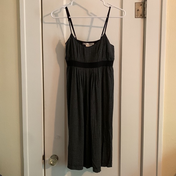 Max Studio Knit Dress, Adjustable Straps, Pleats & Bodice Detailing, Fall Ready - Picture 2 of 5